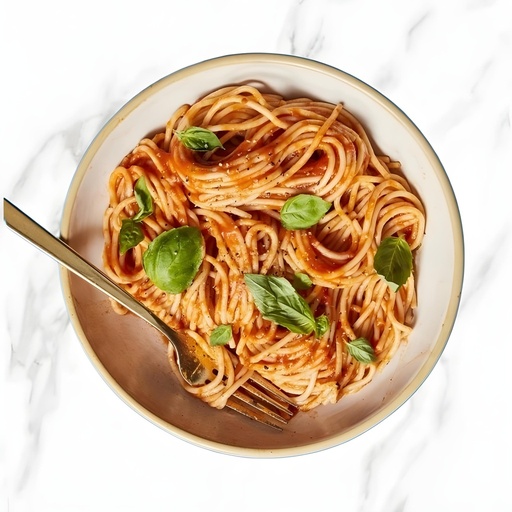 [10200] مكرونة سباغيتي احمر سادة