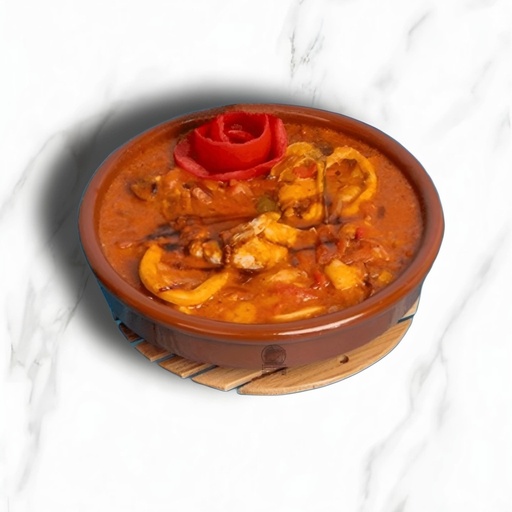 [10139] طاجن ميكس سي فود احمر