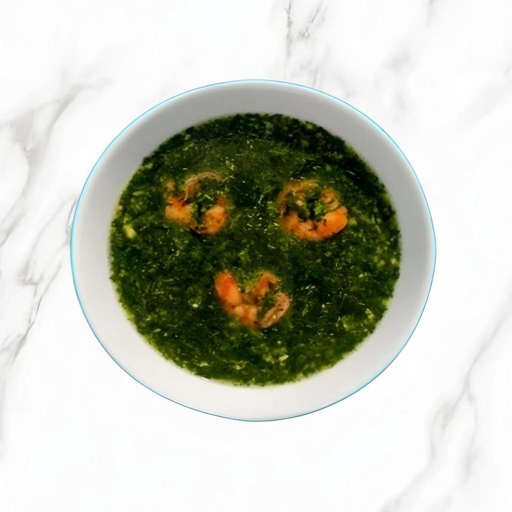 [10205] ملوخية بالجمبري